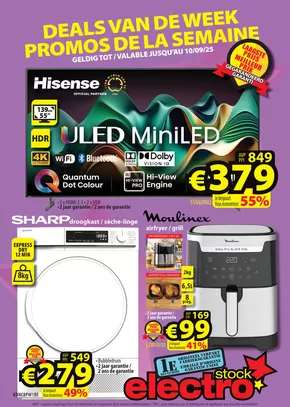 Catalogue ElectroStock à Liège | Deals Van De Week | 2025-09-03T00:00:00.000Z - 2025-09-10T00:00:00.000Z
