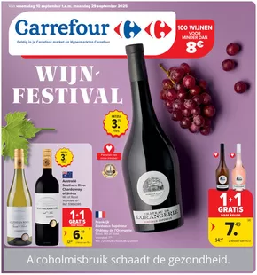 Catalogue Carrefour Drive à Bruxelles | Wijnfestival NL | 2025-09-10T00:00:00.000Z - 2025-09-29T00:00:00.000Z