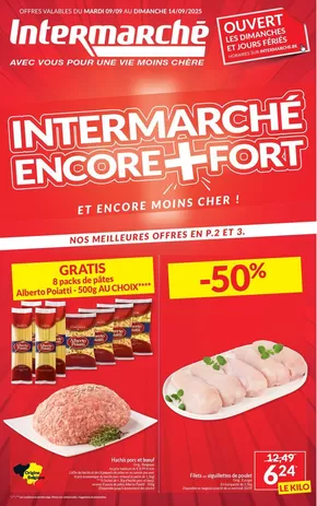 Catalogue Intermarché à Bruxelles | Encore + Fort FR | 2025-09-09T00:00:00.000Z - 2025-09-14T00:00:00.000Z