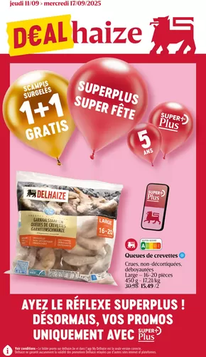 Catalogue Proxy Delhaize à Ferrières | D€ALhaize FR | 2025-09-11T00:00:00.000Z - 2025-09-17T00:00:00.000Z
