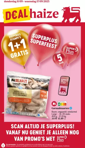 Catalogue Delhaize à Bruxelles | D€ALhaize NL | 2025-09-11T00:00:00.000Z - 2025-09-17T00:00:00.000Z