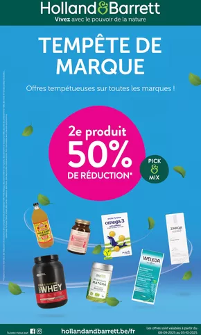 Catalogue Holland & Barrett à Anvers | Tempête De Marque FR | 2025-09-08T00:00:00.000Z - 2025-10-05T00:00:00.000Z