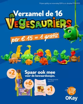 Catalogue OKay Supermarkt à Éghezée | Vegesauriers NL | 2025-09-10T00:00:00.000Z - 2025-09-23T00:00:00.000Z