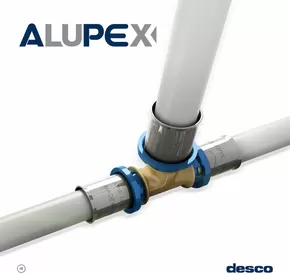 Catalogue Desco à Bruxelles | meerlagenbuis en fittingenAlupex | 2025-09-11T00:00:00.000Z - 2025-09-25T00:00:00.000Z