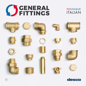 Catalogue Desco à Bruges | messing fittingenGeneral Fittings | 2025-09-11T00:00:00.000Z - 2025-09-25T00:00:00.000Z