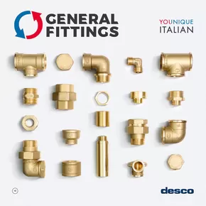 Catalogue Desco à Veurne | messing fittingenGeneral Fittings | 2025-09-11T00:00:00.000Z - 2025-09-25T00:00:00.000Z