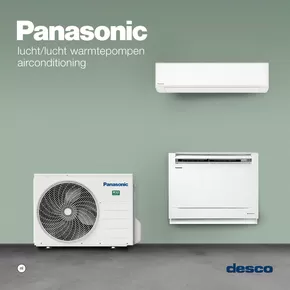Catalogue Desco à Bruges | warmtepompen L/L - aircoPanasonic | 2025-09-11T00:00:00.000Z - 2025-09-25T00:00:00.000Z