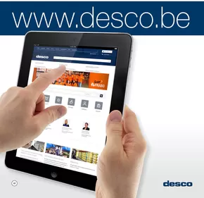 Catalogue Desco à Bruges | handleidingdesco e-shop | 2025-09-11T00:00:00.000Z - 2025-09-25T00:00:00.000Z