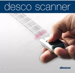 Catalogue Desco à Bruges | handleidingdesco scanner | 2025-09-11T00:00:00.000Z - 2025-09-25T00:00:00.000Z