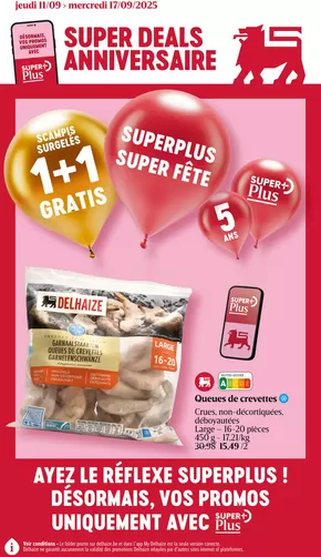 Catalogue Proxy Delhaize à Saint-Ghislain | Folder de la semaine prochaine | 2025-09-11T00:00:00.000Z - 2025-09-25T00:00:00.000Z