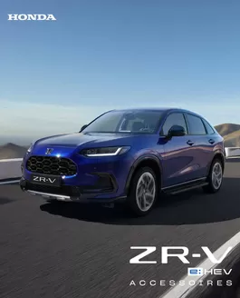 Catalogue Honda à Genk | Honda ZR-V e:HEV — Brochure Accessoires | 2025-09-11T00:00:00.000Z - 2026-09-11T00:00:00.000Z