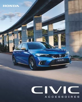 Catalogue Honda à Comblain-au-Pont | Honda Civic e:HEV — Brochure Accessoires | 2025-09-11T00:00:00.000Z - 2026-09-11T00:00:00.000Z