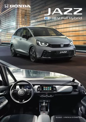Catalogue Honda à Comblain-au-Pont | Honda Jazz e:HEV — Liste de prix | 2025-09-11T00:00:00.000Z - 2026-09-11T00:00:00.000Z