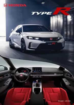 Catalogue Honda à Comblain-au-Pont | Honda Civic Type R — Liste de prix | 2025-09-11T00:00:00.000Z - 2026-09-11T00:00:00.000Z