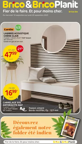 Catalogue Brico à Kapellen | 01. Brico folder FR | 2025-09-11T00:00:00.000Z - 2025-09-25T00:00:00.000Z