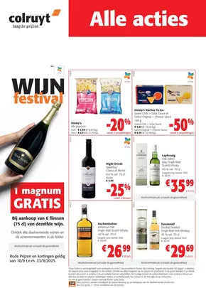 Catalogue Colruyt à Wemmel | Promotions spéciales en cours | 2025-09-11T00:00:00.000Z - 2025-09-25T00:00:00.000Z