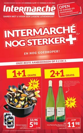Catalogue Intermarché à Frameries | Ontdek de folder van 16/09 NL | 2025-09-12T00:00:00.000Z - 2025-09-26T00:00:00.000Z