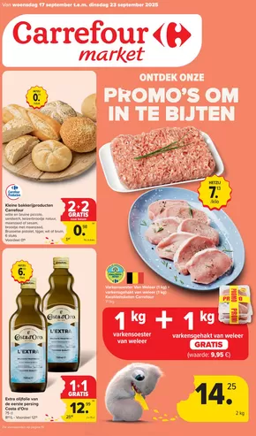 Catalogue Carrefour Market à Zaventem | Offres exclusives et bonnes affaires | 2025-09-17T00:00:00.000Z - 2025-09-23T00:00:00.000Z