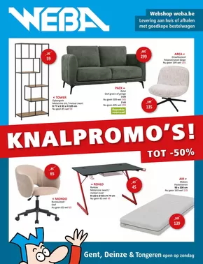 Catalogue Weba à Deinze | folder Weba - NL | 2025-09-12T00:00:00.000Z - 2025-09-26T00:00:00.000Z