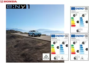 Catalogue Honda à Comblain-au-Pont | Honda e:Ny1 — Informations sur les pneus | 2025-09-12T00:00:00.000Z - 2026-09-12T00:00:00.000Z