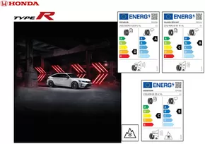 Catalogue Honda à Comblain-au-Pont | Honda Civic Type R — Informations sur les pneus | 2025-09-12T00:00:00.000Z - 2026-09-12T00:00:00.000Z