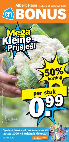 Catalogue Albert Heijn | Folder Albert Heijn | 2025-09-13T00:00:00.000Z - 2025-09-27T00:00:00.000Z