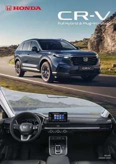 Catalogue Honda à Vilvoorde | Honda CR-V e:HEV & e:PHEV — Liste de prix | 2025-09-14T00:00:00.000Z - 2026-09-14T00:00:00.000Z