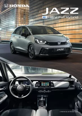Catalogue Honda à Bruxelles | Honda Jazz e:HEV — Liste de prix | 2025-09-14T00:00:00.000Z - 2026-09-14T00:00:00.000Z