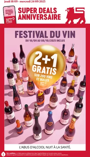 Catalogue Delhaize à Wetteren | Folder Delhaize - FR | 2025-09-15T00:00:00.000Z - 2025-09-29T00:00:00.000Z