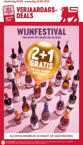 Catalogue Delhaize à Chaudfontaine | Folder Delhaize - NL | 2025-09-18T00:00:00.000Z - 2025-09-24T00:00:00.000Z