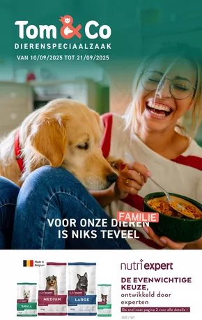 Catalogue Tom & Co à Namur | Dépliant Tom & Co - NL | 2025-09-16T00:00:00.000Z - 2025-09-30T00:00:00.000Z