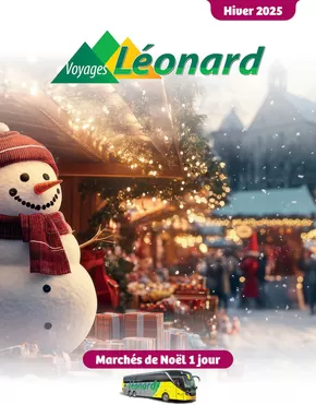 Catalogue Voyages Leonard à Vilvoorde | Excursions d'un jour Hiver 2025 | 2025-09-16T00:00:00.000Z - 2025-09-30T00:00:00.000Z