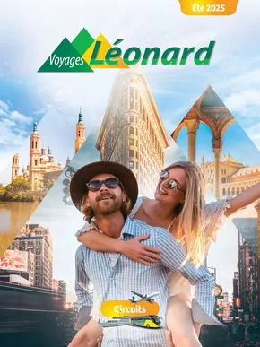 Catalogue Voyages Leonard à Vilvoorde | Circuits Eté 2025 | 2025-09-16T00:00:00.000Z - 2025-09-30T00:00:00.000Z
