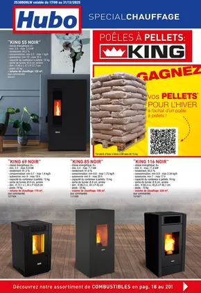 Catalogue Hubo à Roulers | Hubo Special chauffage FR | 2025-09-18T00:00:00.000Z - 2025-10-02T00:00:00.000Z