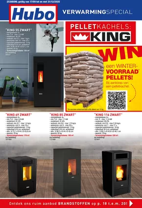 Catalogue Hubo à Roulers | Hubo Verwarmingspecial NL | 2025-09-18T00:00:00.000Z - 2025-10-02T00:00:00.000Z