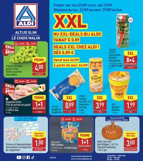 Catalogue Aldi à Echternach | Bonnes affaires et offres actuelles | 2025-09-18T00:00:00.000Z - 2025-10-02T00:00:00.000Z