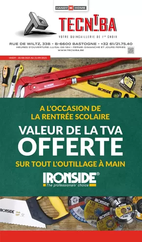 Catalogue HandyHome | Meilleures offres pour les acheteurs économes | 2025-09-18T00:00:00.000Z - 2025-10-02T00:00:00.000Z