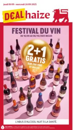 Catalogue AD Delhaize à Poperinge | Folder AD Delhaize - FR | 2025-09-19T00:00:00.000Z - 2025-10-03T00:00:00.000Z