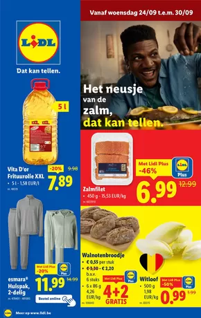 Catalogue Lidl à Manage | Offres exclusives pour nos clients | 2025-09-19T00:00:00.000Z - 2025-09-30T00:00:00.000Z
