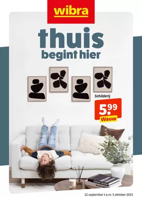 Catalogue Wibra à Essen | Wibra folder - NL | 2025-09-21T00:00:00.000Z - 2025-10-05T00:00:00.000Z