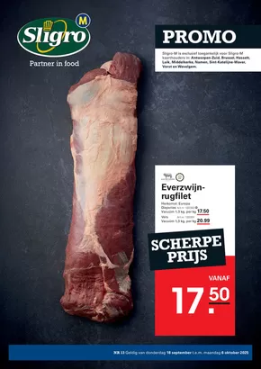 Catalogue Sligro | Sligro Promo - NL | 2025-09-21T00:00:00.000Z - 2025-10-05T00:00:00.000Z