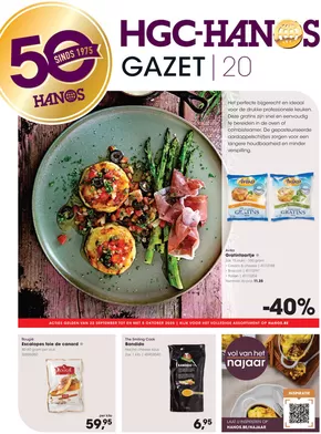 Catalogue Hanos à Grâce-Hollogne | Gazet 20 | 2025-09-22T00:00:00.000Z - 2025-10-05T00:00:00.000Z