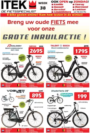 Catalogue Itek à Ciney | Itek Nieuw in de folder | 2025-09-23T00:00:00.000Z - 2025-10-07T00:00:00.000Z