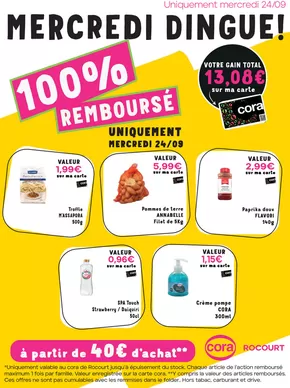 Catalogue Cora à Liège | Offres exclusives et bonnes affaires | 2025-09-23T00:00:00.000Z - 2025-10-07T00:00:00.000Z