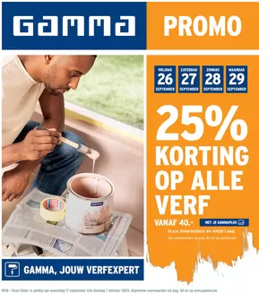 Catalogue GAMMA à Mons | Meilleures offres pour les acheteurs économes | 2025-09-23T00:00:00.000Z - 2025-12-31T00:00:00.000Z