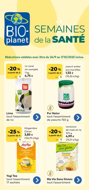 Catalogue Bio Planet à Jodoigne | Dépliant Bio Planet | 2025-09-24T00:00:00.000Z - 2025-10-07T00:00:00.000Z