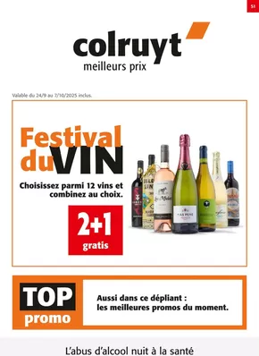 Catalogue Colruyt | Super offre pour les chasseurs de bonnes affaires | 2025-09-24T00:00:00.000Z - 2025-10-08T00:00:00.000Z