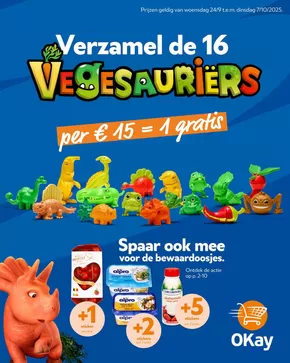 Catalogue OKay Supermarkt | Volgende folder - NL | 2025-09-24T00:00:00.000Z - 2025-10-07T00:00:00.000Z