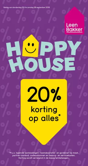 Catalogue Leen Bakker | Dépliant Leen Bakker - NL | 2025-09-25T00:00:00.000Z - 2025-10-09T00:00:00.000Z