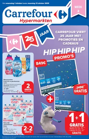 Catalogue Carrefour à Hasselt | Hypermarkten Promoties van de week - NL | 2025-10-01T00:00:00.000Z - 2025-10-13T00:00:00.000Z